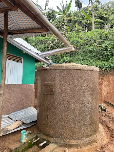 Tubuhamwe first water tank
