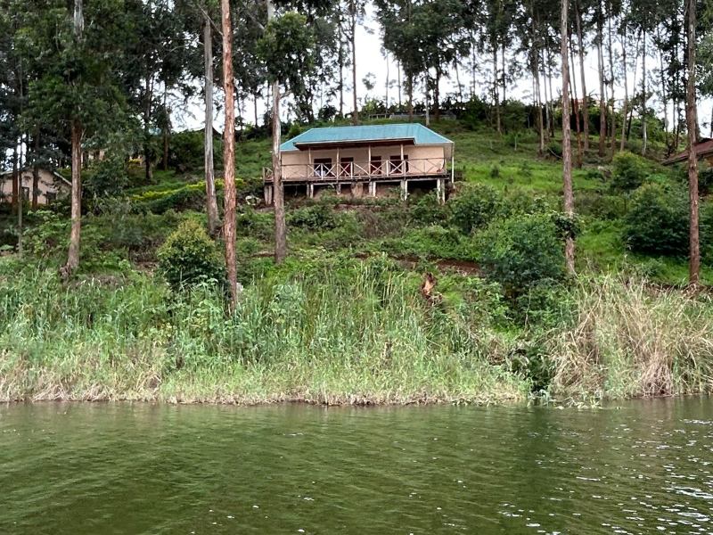 bamboo cottage view from bunyonyi
