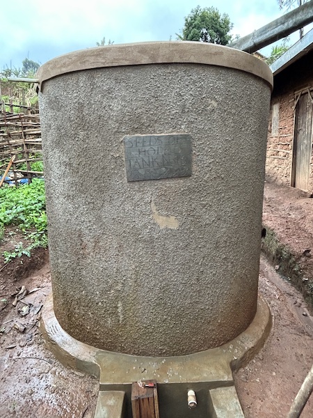 water tank Uganda 2023